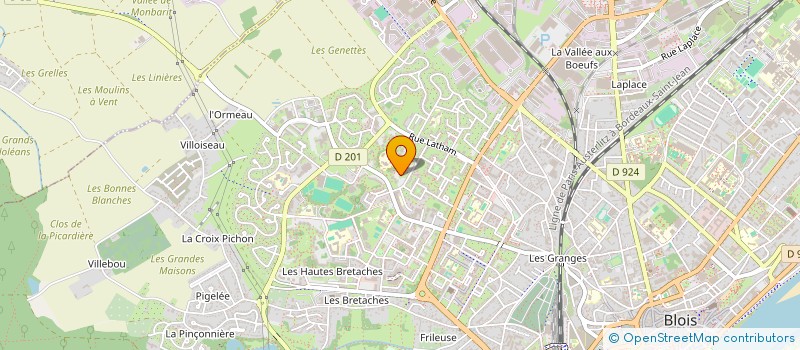 localisation de l'entreprise MONSIEUR MALAO CAMARA  BLOIS