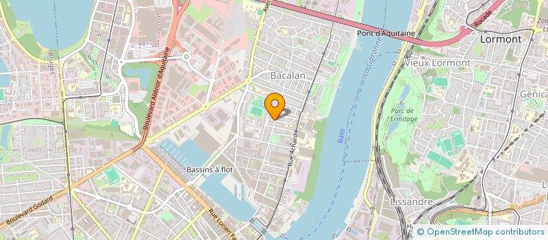 localisation de l'entreprise MONSIEUR MALAURY DEBIEU  BORDEAUX