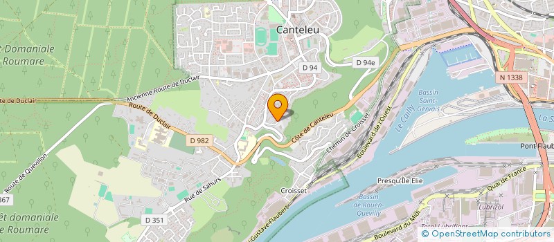 localisation de l'entreprise MONSIEUR MALBOBI FAISAL  CANTELEU