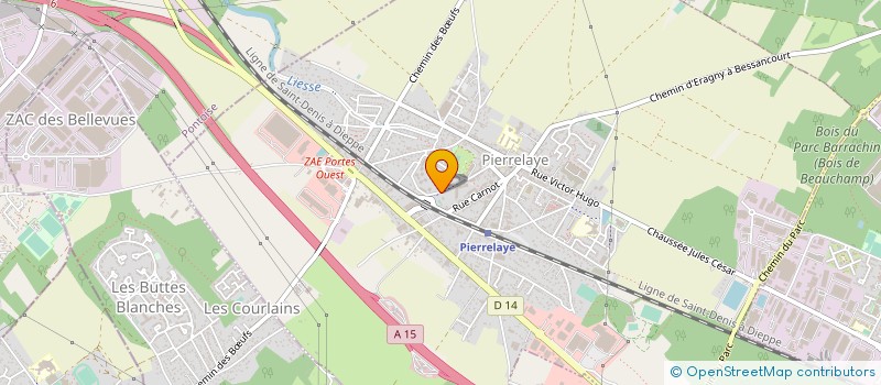 localisation de l'entreprise MONSIEUR MALCKI DOUCOURE  PIERRELAYE