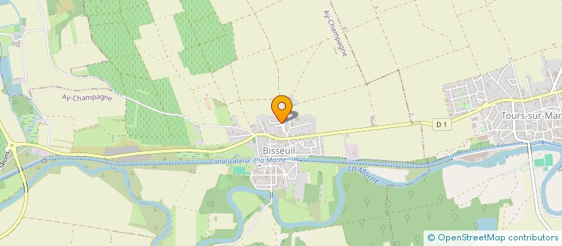 localisation de l'entreprise MONSIEUR MALCOLM CLOUTEAU  AY-CHAMPAGNE