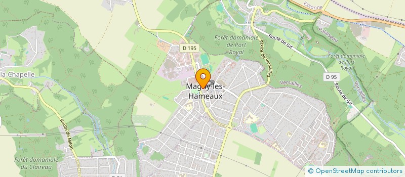 localisation de l'entreprise MONSIEUR MALCOLM DJEKOU  MAGNY-LES-HAMEAUX