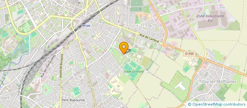 localisation de l'entreprise MONSIEUR MALCOLM EDORH à ARRAS