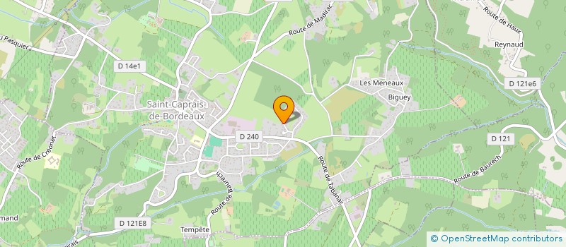 localisation de l'entreprise MONSIEUR MALCOLM GEFFEN  SAINT-CAPRAIS-DE-BORDEAUX