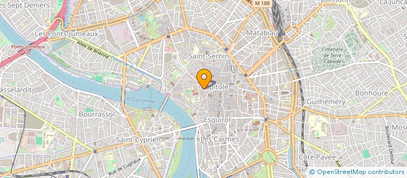 localisation de l'entreprise MONSIEUR MALCOLM GISCLOUX à TOULOUSE