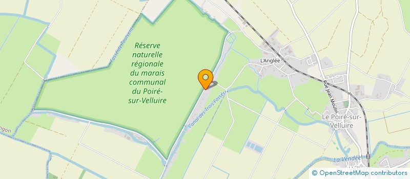 localisation de l'entreprise MONSIEUR MALCOLM HAY  LES VELLUIRE-SUR-VENDEE