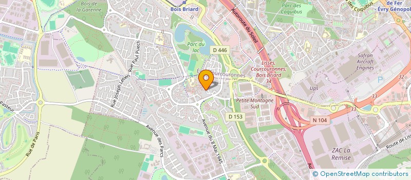 localisation de l'entreprise MONSIEUR MALCOLM KITANTOU  LISSES