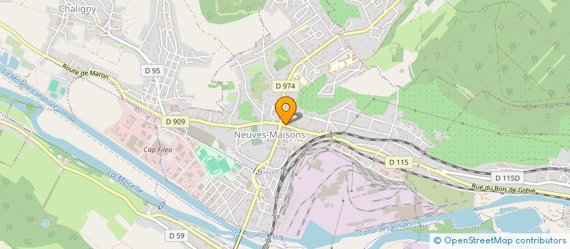 localisation de l'entreprise MONSIEUR MALCOLM QUILLOT  NEUVES-MAISONS