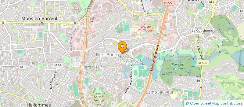 localisation de l'entreprise MONSIEUR MALCOLM SAGOT  VILLENEUVE-D'ASCQ