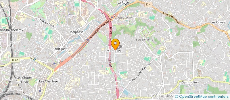 localisation de l'entreprise MONSIEUR MALCOM BENHAMOU à MARSEILLE