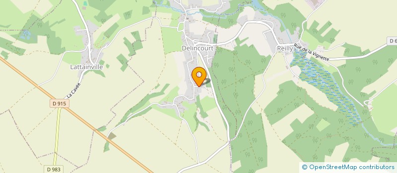 localisation de l'entreprise MONSIEUR MALCOM BICKFORD  DELINCOURT