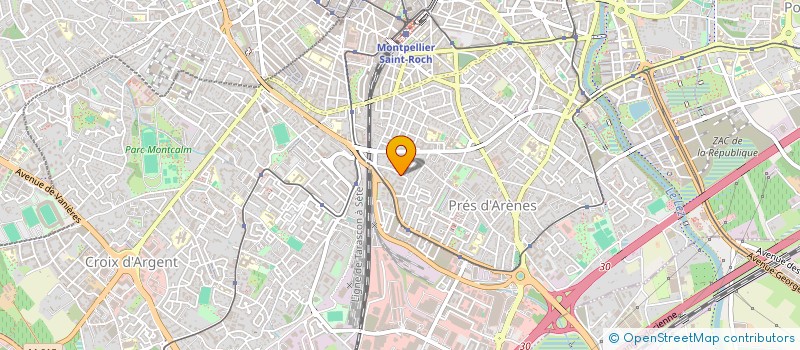 localisation de l'entreprise MONSIEUR MALCOM FAZEUILH  MONTPELLIER