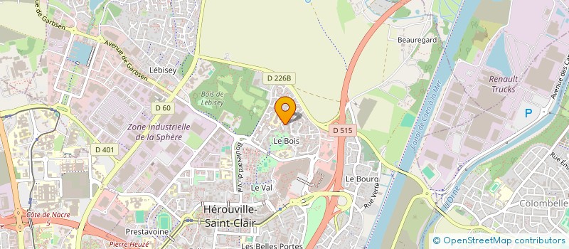 localisation de l'entreprise MONSIEUR MALCOM GERMAIN à HEROUVILLE-SAINT-CLAIR