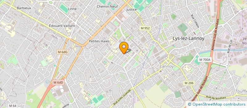 localisation de l'entreprise MONSIEUR MALCOM PAULET  HEM