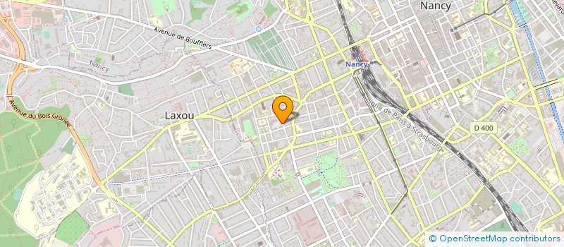 localisation de l'entreprise MONSIEUR MALCOM ROUSSAS  NANCY