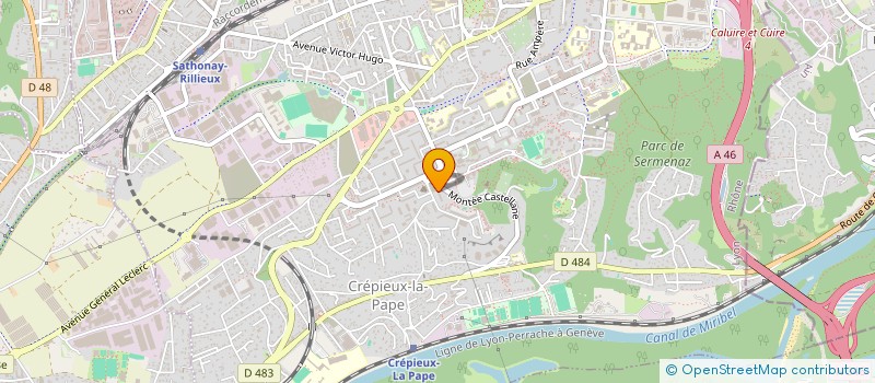 localisation de l'entreprise MONSIEUR MALCOM YAPI  RILLIEUX-LA-PAPE