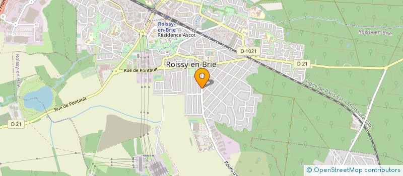 localisation de l'entreprise MONSIEUR MALEK AIT OUAKLI  ROISSY-EN-BRIE