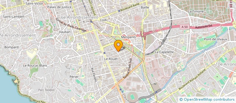 localisation de l'entreprise MONSIEUR MALEK BEHLOULI à MARSEILLE