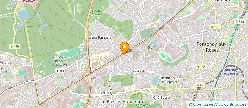 localisation de l'entreprise MONSIEUR MALEK BELGOURARI à CLAMART