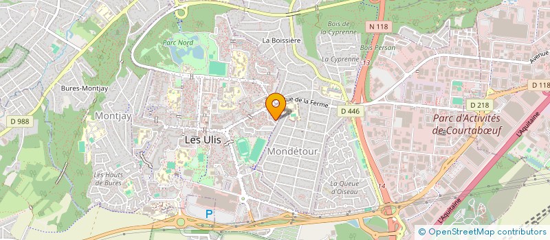 localisation de l'entreprise MONSIEUR MALEK BEN JAMAA à LES ULIS