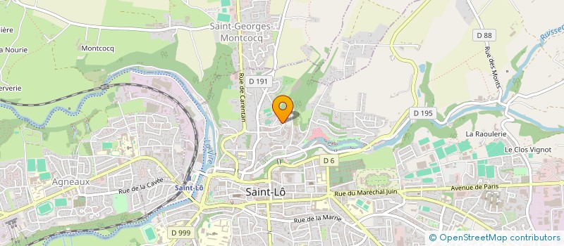 localisation de l'entreprise MONSIEUR MALEK BENKHADER  SAINT-LO