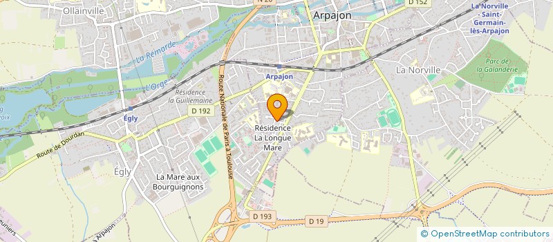 localisation de l'entreprise MONSIEUR MALEK BENSIB à ARPAJON