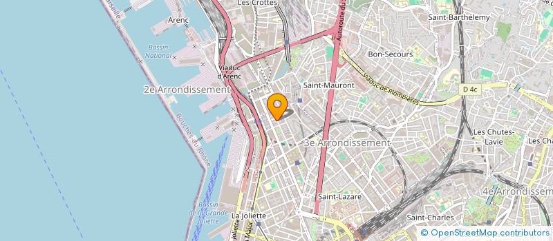 localisation de l'entreprise MONSIEUR MALEK BEROUAL  MARSEILLE