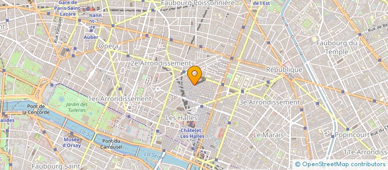 localisation de l'entreprise MONSIEUR MALEK BOUCHEFA  PARIS