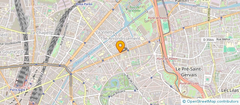 localisation de l'entreprise MONSIEUR MALEK BOUHADJ à PARIS