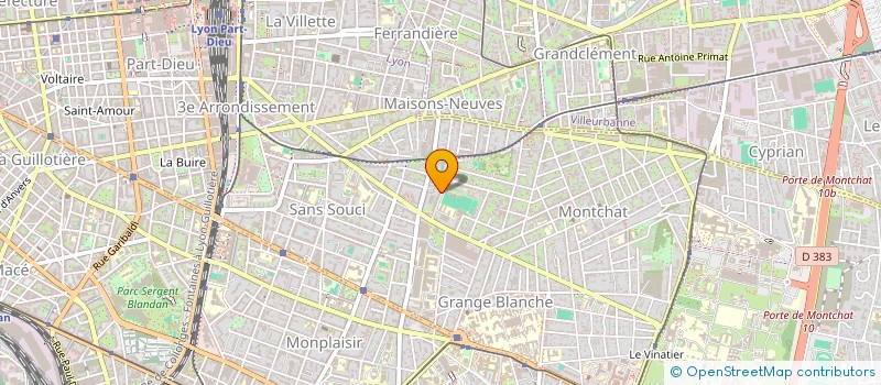 localisation de l'entreprise MONSIEUR MALEK CHICHA  LYON