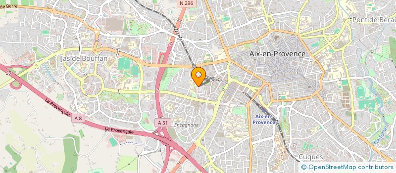 localisation de l'entreprise MONSIEUR MALEK DIAH  AIX-EN-PROVENCE