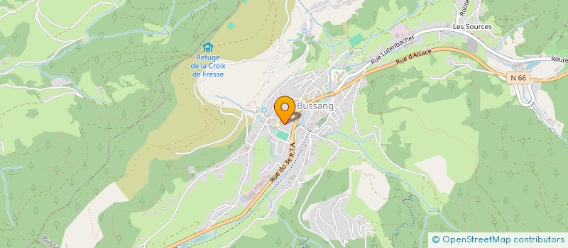 localisation de l'entreprise MONSIEUR MALEK EL MOGHRABI DARGHOUTH  BUSSANG