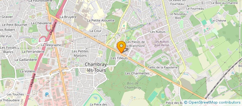 localisation de l'entreprise MONSIEUR MALEK GHAREB  CHAMBRAY-LES-TOURS