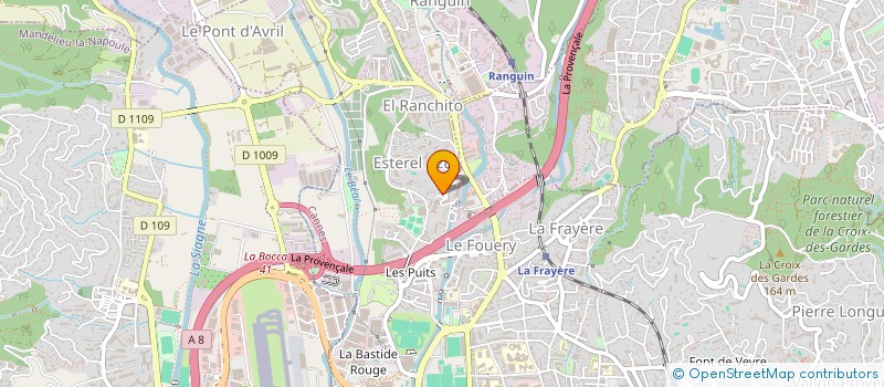 localisation de l'entreprise MONSIEUR MALEK GRISSA à CANNES