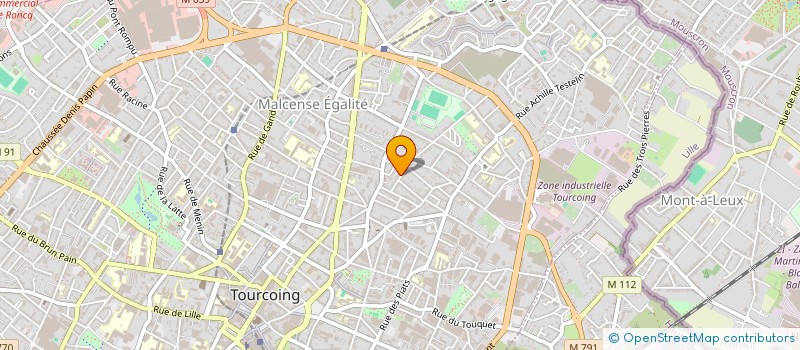 localisation de l'entreprise MONSIEUR MALEK HADID  TOURCOING