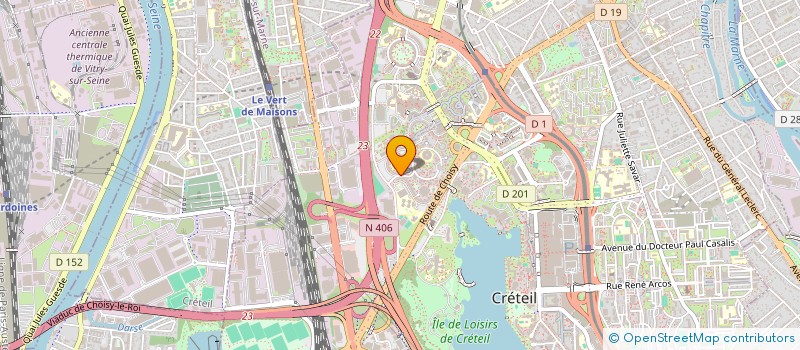 localisation de l'entreprise MONSIEUR MALEK HAMROUN  CRETEIL