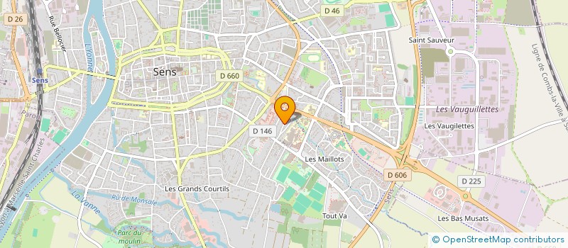 localisation de l'entreprise MONSIEUR MALEK ID CHRIF à SENS
