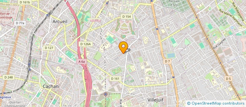localisation de l'entreprise MONSIEUR MALEK KHEMMACHE à VILLEJUIF