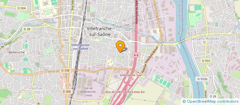 localisation de l'entreprise MONSIEUR MALEK KHNISSI à VILLEFRANCHE-SUR-SAONE