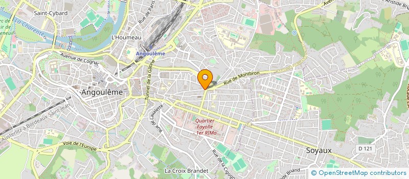 localisation de l'entreprise MONSIEUR MALEK MAJBOUR à ANGOULEME