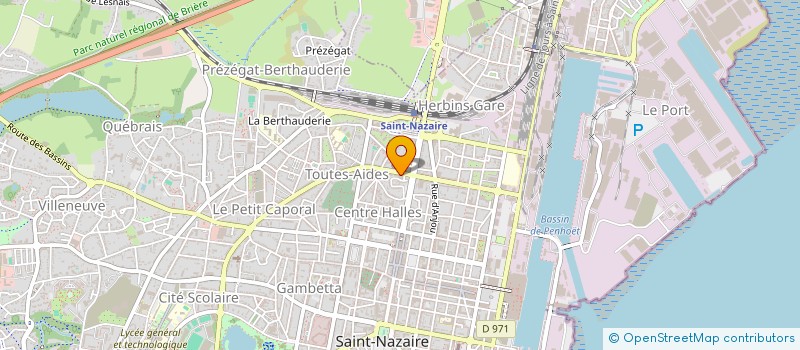 localisation de l'entreprise MONSIEUR MALEK MASSASSATI  SAINT-NAZAIRE