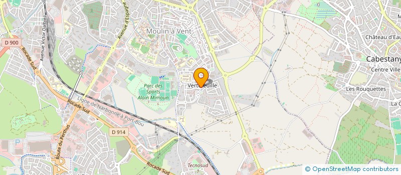 localisation de l'entreprise MONSIEUR MALEK MERZOUK  SAINT-PONS-DE-THOMIERES