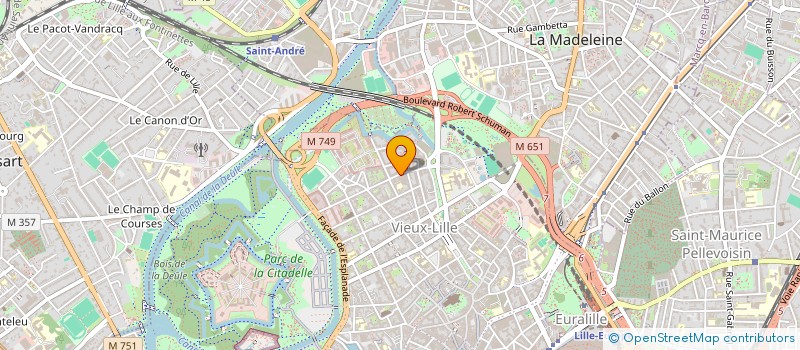 localisation de l'entreprise MONSIEUR MALEK NACHI à LILLE