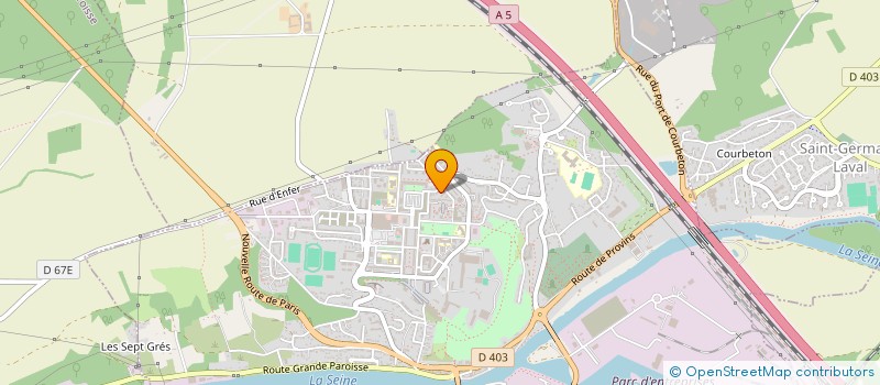 localisation de l'entreprise MONSIEUR MALEK SADOK  MONTEREAU-FAULT-YONNE