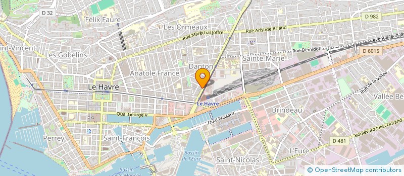 localisation de l'entreprise MONSIEUR MALEK SEDDIKI à LE HAVRE