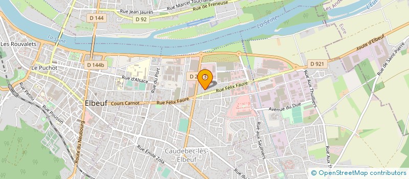 localisation de l'entreprise MONSIEUR MALEK SI SALEM  SAINT-PIERRE-LES-ELBEUF