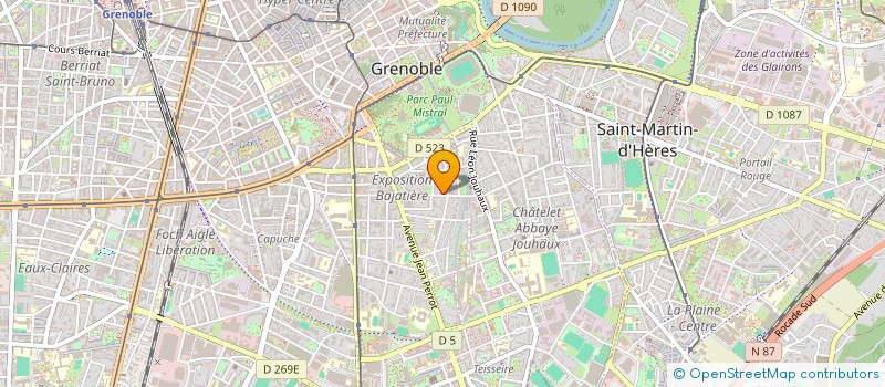 localisation de l'entreprise MONSIEUR MALEK SOUIHLI à GRENOBLE