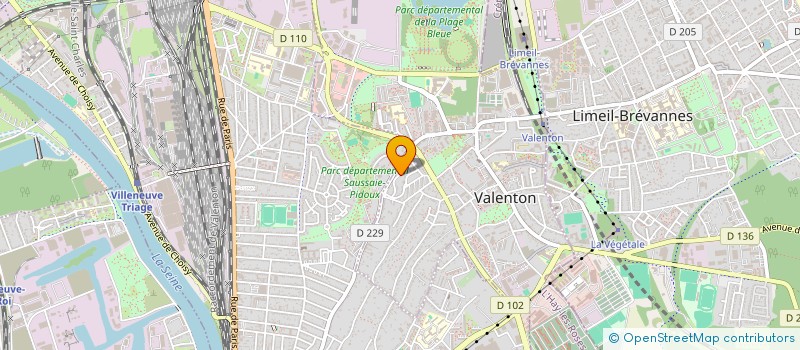 localisation de l'entreprise MONSIEUR MALEK TLIBA  VALENTON