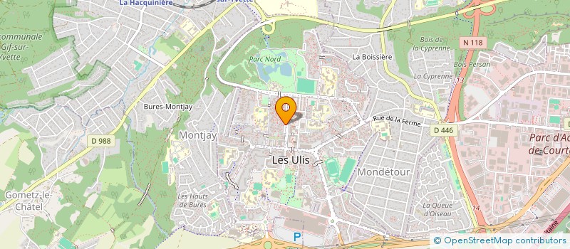 localisation de l'entreprise MONSIEUR MALEK ZEGNANI à LES ULIS