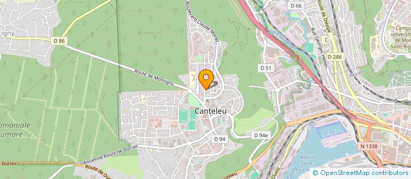 localisation de l'entreprise MONSIEUR MALEK ZERDABI à CANTELEU